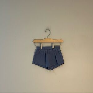 $16 ADD ON Raised by Water‎ shorts ribbed blue 4Y Zara H&M cotton on kids